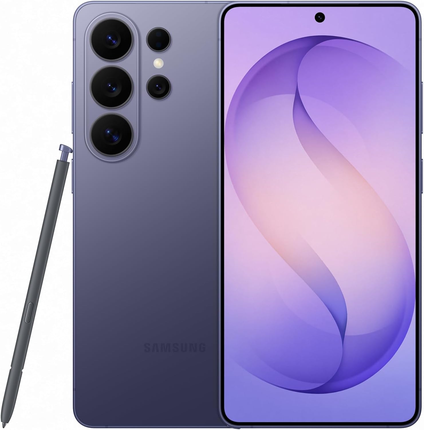 618F1CD-gbL._AC_SL1500_ Samsung Galaxy S26 Ultra, Unlocked Android Smartphone, 512GB, Privacy Display, Galaxy AI, AI Camera, Super Fast Charging 3.0, Durable Battery, 2026, US 1 Year Warranty, Cobalt Violet - Image 1