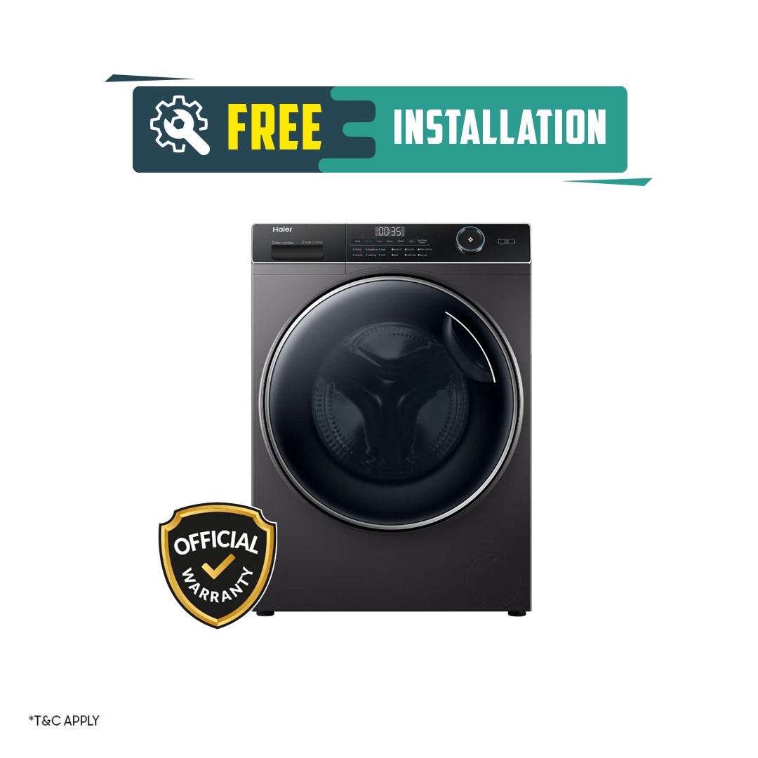 imgi_24_hwd105-b14959s8u1-6-7-25 Haier 10.5 & 7kg AI Direct Motion Washer Dryer Combo (HWD105-B14959S8U1) - Image 1