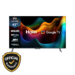 Haier 43 Inch Bezel-Less HQLED 4K UHD Google TV (H43P7UX)